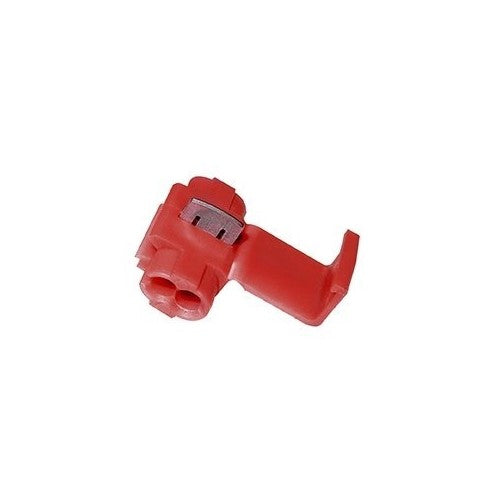 3M Scotchlok Electrical IDC 905-BOX, Double Run or Tap, Low Voltage (Automotive) Applications, Red, 22-18 AWG (Tap), 18-14 AWG (Run), 50 per carton