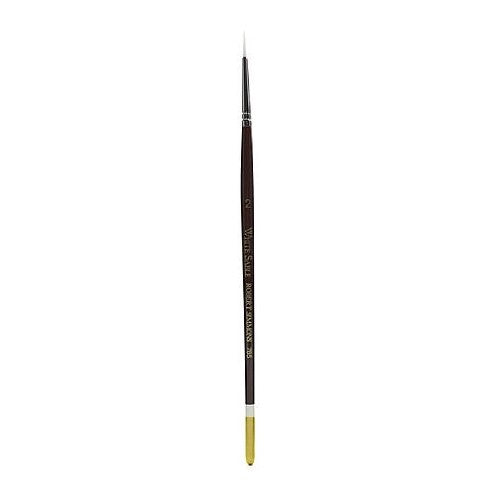 Robert Simmons Short-Handled White Sable Water Color Brush size 2 round