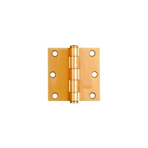 National Hardware N142-604 512 Door Hinges in Brass, 3", 2 piece