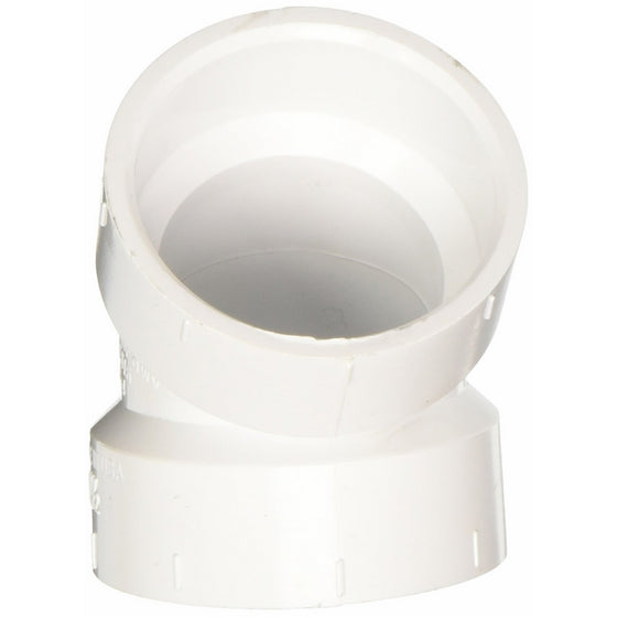 Genova 70615 Sch. 40 PVC-DWV 45 Degree Elbows