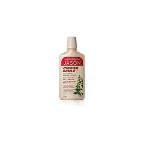 Jason Natural Cosmetics Powersmile Mouthwash, Peppermint, 16 oz