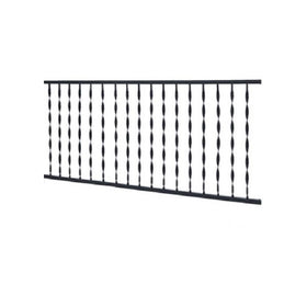GILPIN IRONWORKS 573 4' Black Windsor Rail