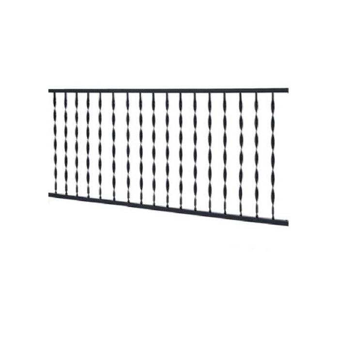 GILPIN IRONWORKS 573 4' Black Windsor Rail