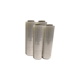 1 X Four (4) Plastic Shrink Stretch Wrap 445mm x450m, 4RLS/CS