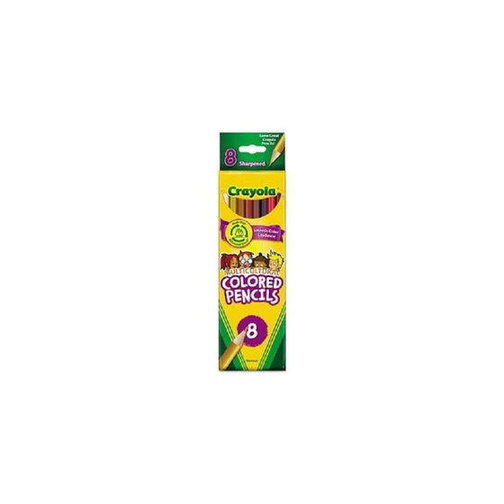 Crayola Multicultural Eight-Color Pencil Pack