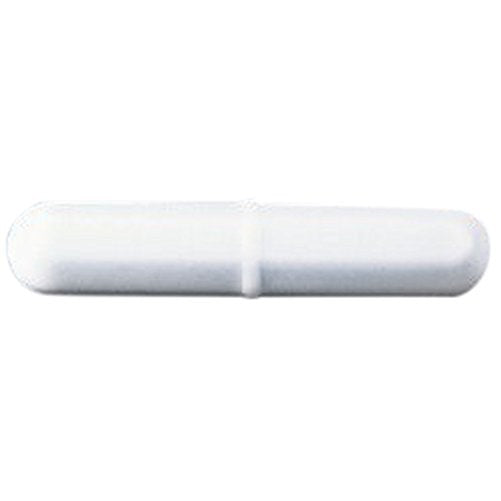 Bel-Art Spinbar Teflon Octagon Magnetic Stirring Bar; 25.4 x 9.5mm, White (F37110-0138)