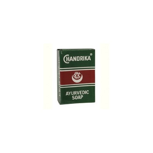 Chandrika Bath and Body Ayurvedic Oval Bar Soap (Pack of 10) (75gm/2.64 oz)