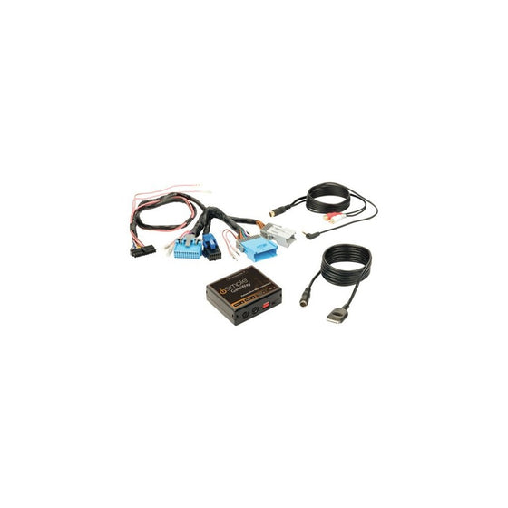 iSimple ISGM573 Gateway Automotive Audio Input Interface Kit for 2005-09 GM 11-Bit Blue Connector