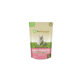 Pet Naturals of Vermont - Daily Probiotic for Cats, Digestive Supplement, 30 Bite-Sized Chews