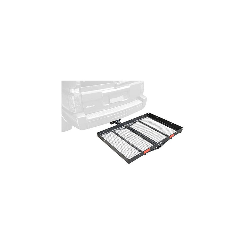 Pro Series 1040100 Solo Black 48" x 32" Hitch Mounted Cargo Carrier