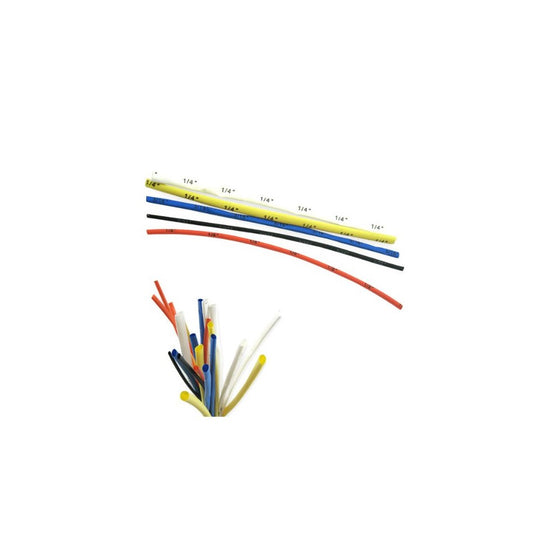 Tooluxe 22-Piece Heat Shrink Tubing, Color Coded