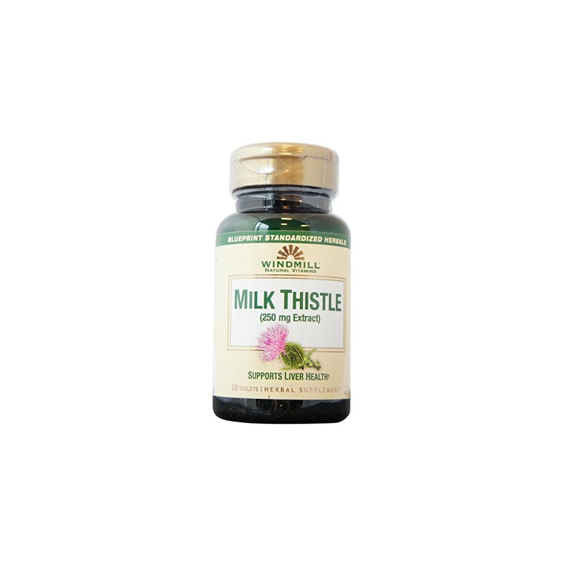 Windmill Milk Thistle 250 mg Tablets 30 Tablets