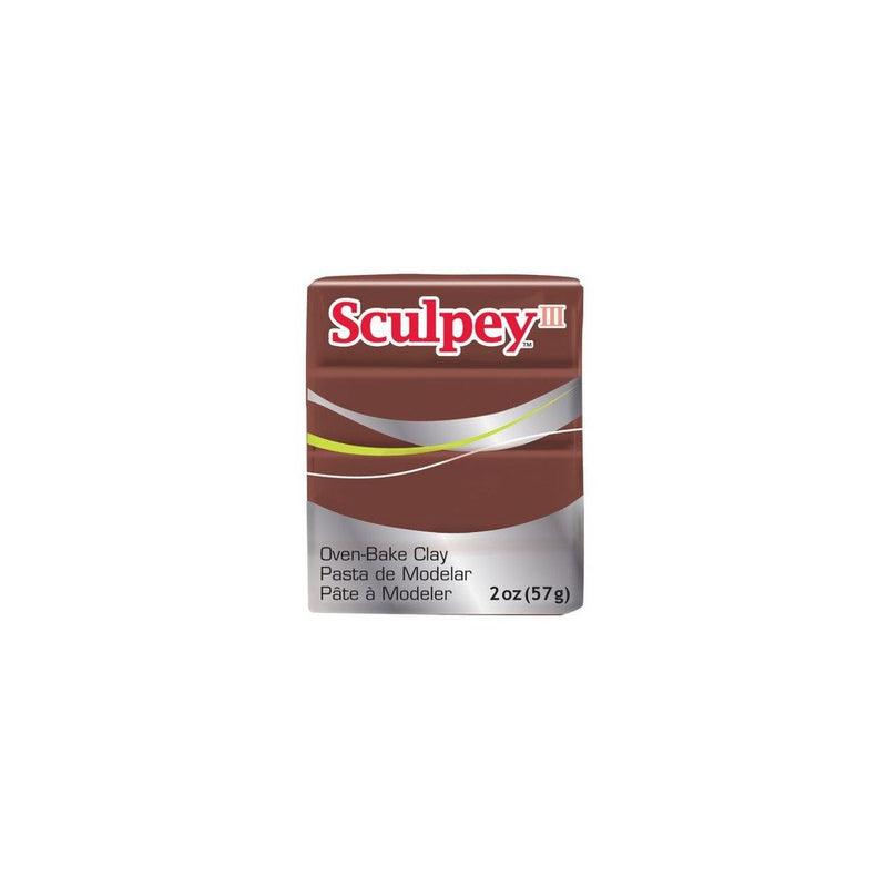 Sculpey III Clay 2oz Chocolate