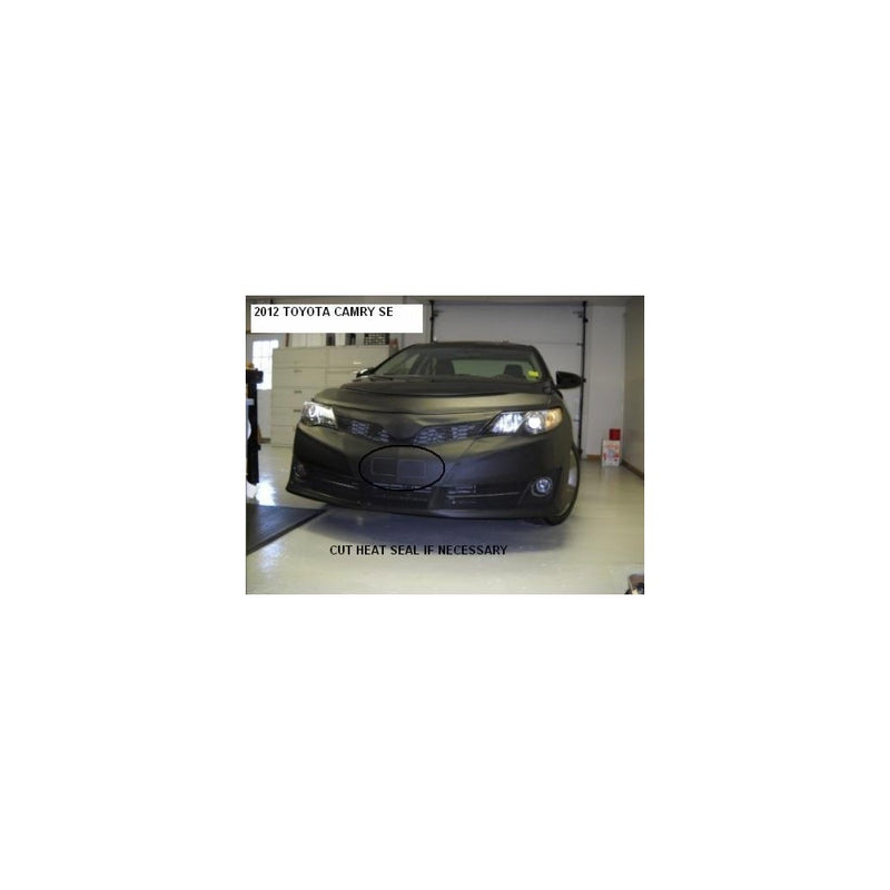 Lebra 2 piece Front End Cover Black - Car Mask Bra - Fits - TOYOTA CAMRY SE 2012-2014 12 13 14