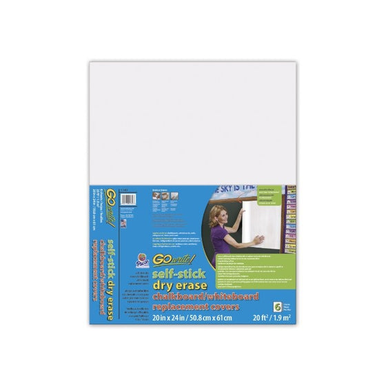 GoWrite Dry Erase Replacement Board Covers - 20x24, 6 Sheets (1749)