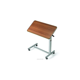 Tilt-Top Overbed Table, 30" x 15" x 3/4", 25-3/4" to 39" Part No. 6418 Qty 1