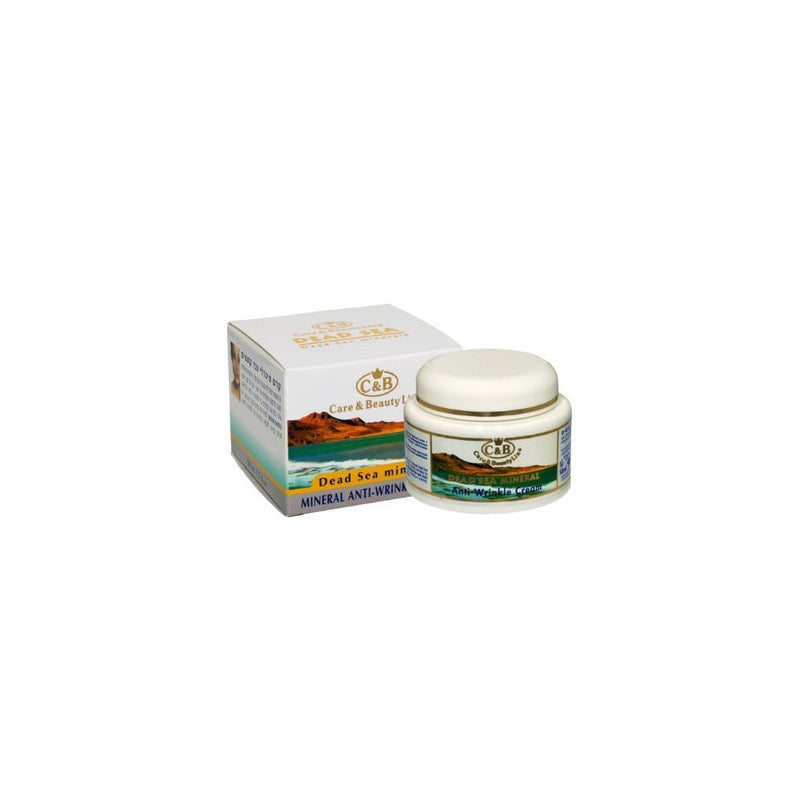 ISRAEL 50ml ANTI WRINKLE FACE & NECK ANTI AGING DEAD SEA MINERALS CREAM (C&B)