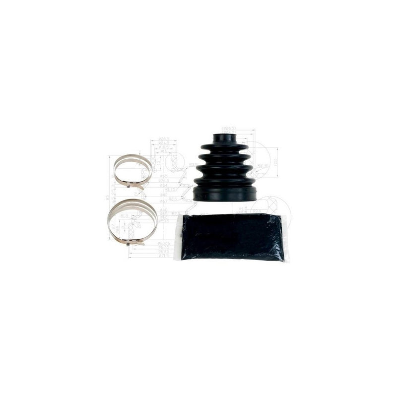 All Balls CV Boot Kit Front Inner for Yamaha Rhino 700 FI 4x4 Auto 2008-2012