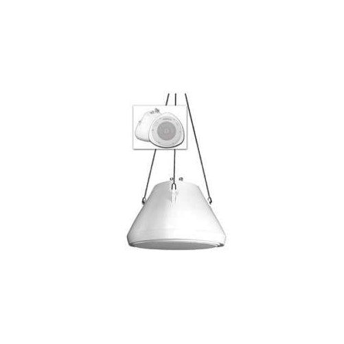 Speco SP-30PT 70/25V/8 OHM HANGING PENDANT SPEAKER WHITE