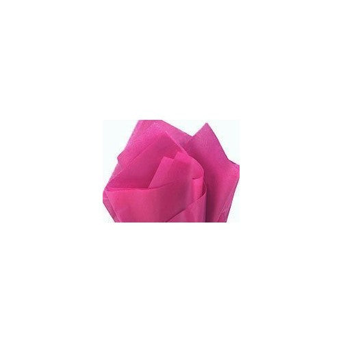 Bulk Cerise Dark Fuschia Pink Tissue Paper 20 Inch x 30 Inch - 48 XL Sheets