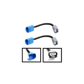 (2) iJDMTOY 9004 9007 HB5 To H13 9008 Pigtail Wire Wiring Harness Adapters For 9007/H13 Headlight Conversion Retrofit