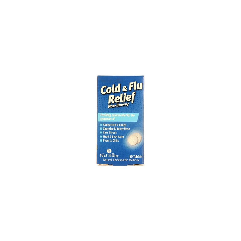 Natra Bio Cold & Flu Relief 60 Tab
