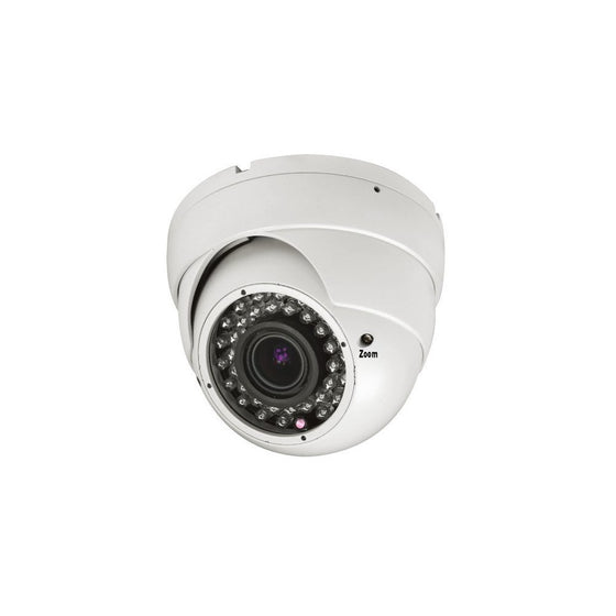 Amview 1300TVL 1/3" 1.3MP CCD 2.8-12mm lens 36pcs infrared LEDs night vision dome security camera for CCTV system