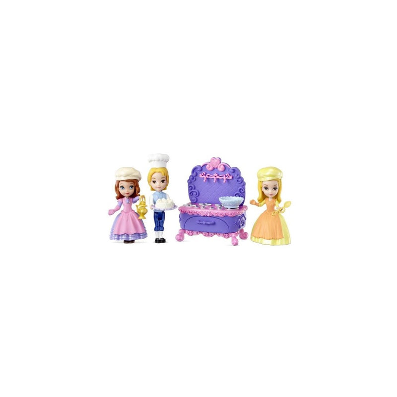 Disney Sofia the First Sofia, Amber and James Baking Playset