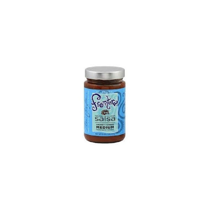 Frontera Foods Medium Chunky Tomato Dipping Salsa, 16 Ounce - 6 per case.