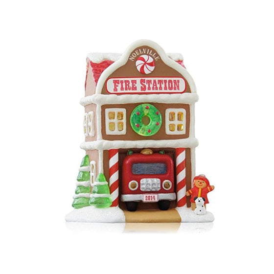 Fire Station 9th In The Noelville Series - 2014 Hallmark Keepsake Ornament