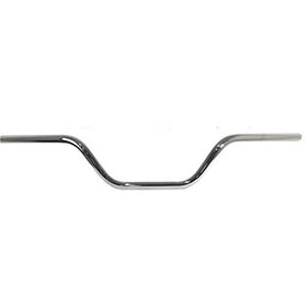Emgo Flat Track High 7/8in. Handlebar - Chrome, Color: Chrome, Handle Bar Size: 7/8in. 23-12582