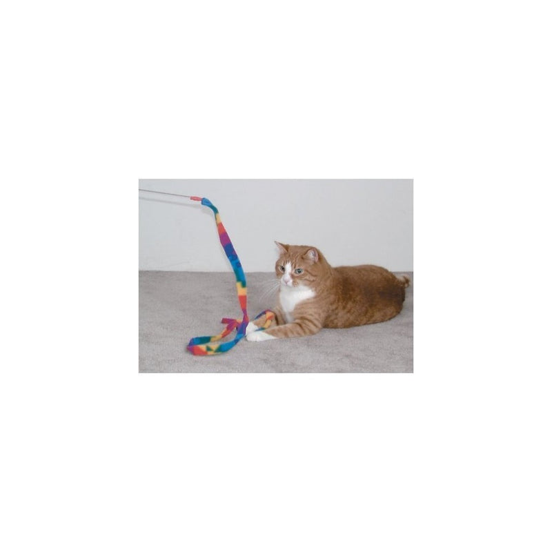 3-Pack Rainbow Cat Dancer-Cat Charmer Wand,Teaser-Cat & Kitten Toy!