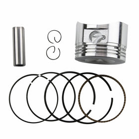 GOOFIT 52.4mm Bore Piston Rings Assembly for 110cc Taotao Roketa Sunl Coolster SSR Dirt Bikes Go Karts ATV