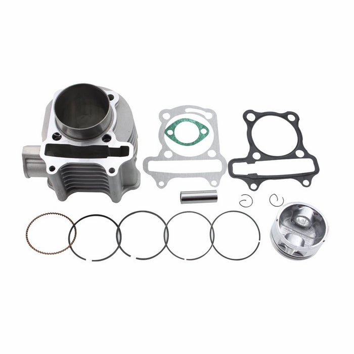 GOOFIT 57.4mm Bore Cylinder Kit with Piston for 4 Stroke GY6 150cc ATV 157QMJ Engine