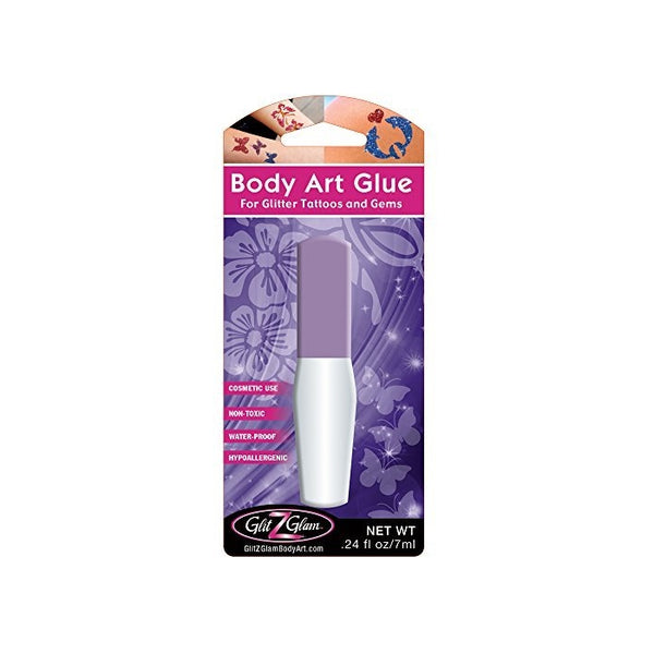 Body Adhesive / Body Glue for Glitter Tattoos / Temporary Tattoos -HYPOALLERGENIC and DERMATOLOGIST TESTED!