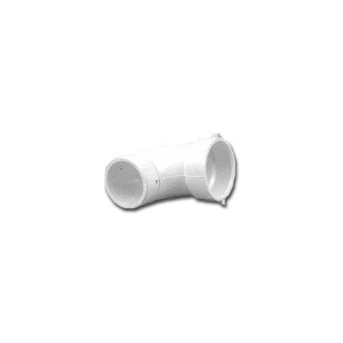 Genova Products 72966 90° Sanitary Street Elbow Pipe Fitting, 6"