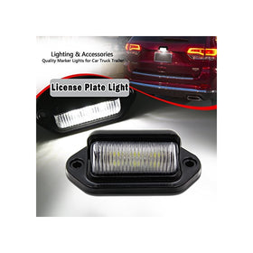 FXC 2x Car LED License Plate Tag Light 12V Side Marker Lights or Convenience Courtesy Door Step Lamp