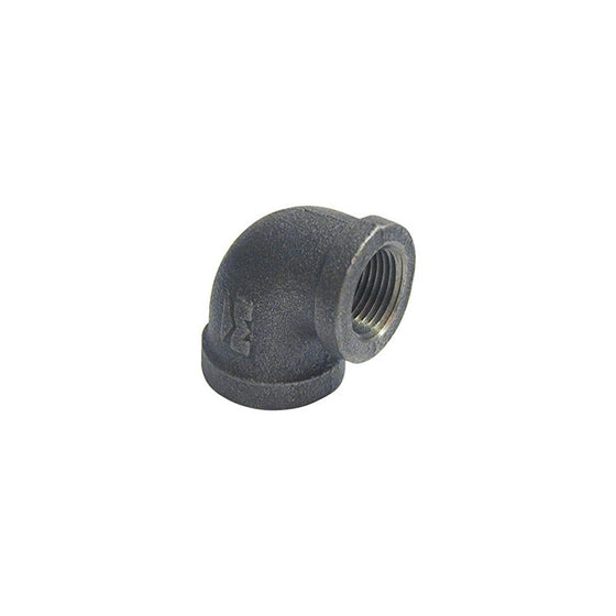 B & K Reducing Elbow 3/4 " Fip X 1/2 " Fip Malleable Iron 90 Deg.