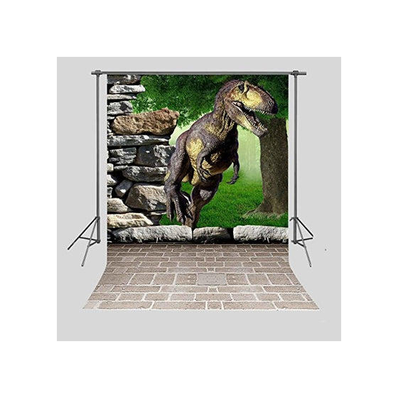 FUERMOR Customized Photo Background 5X7FT Dinosaur Photography Backdrops Props For Photo Studio A713