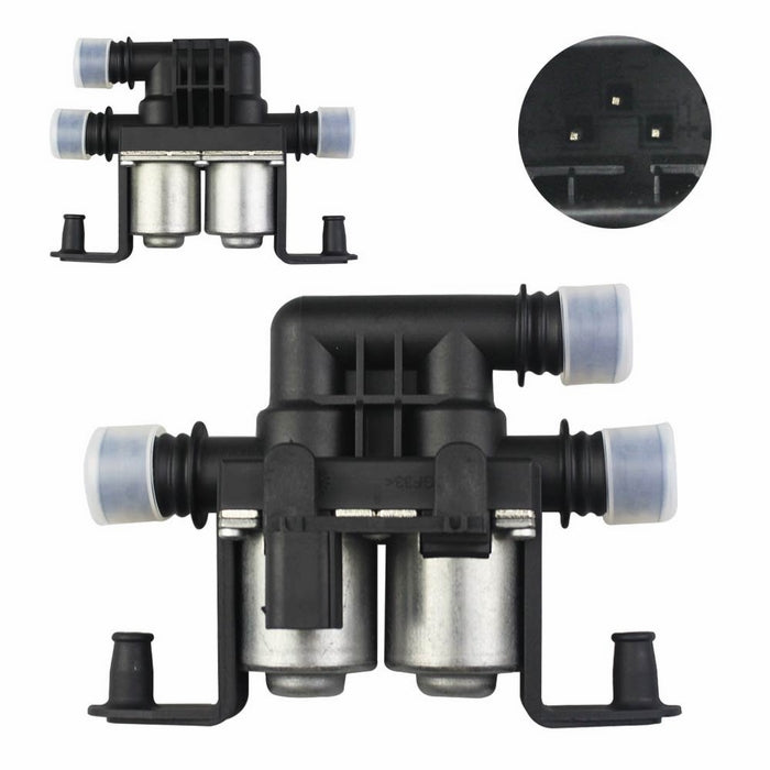 FOLCONROAD # 64 11 6 906 652 Heater Control Valve Solenoid for BMW E60 E63 E64 E65 E66 [US Wearhouse]