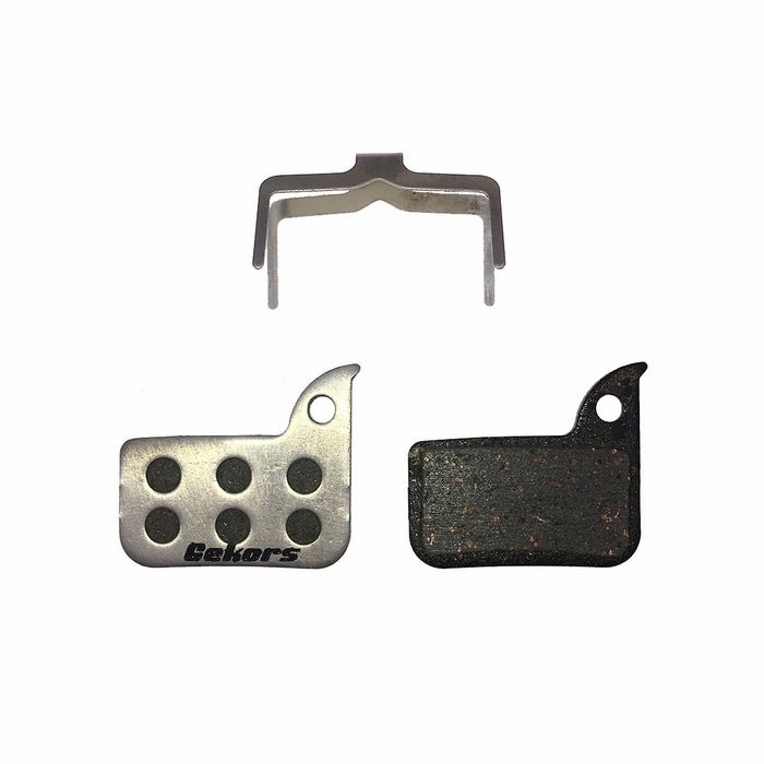 Gekors Lightweight Semi-Metallic Bicycle Disc Brake Pads With Aluminum Back for SRAM Rival 22,Force 22,Red 22,S-700,1 Pair