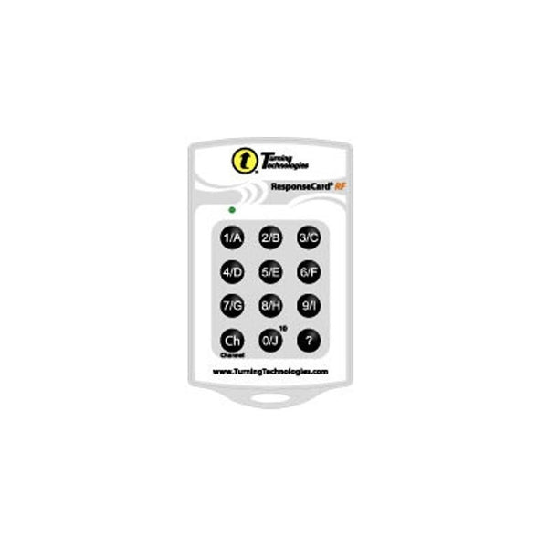 Turning Technologies Response Card RF Clicker