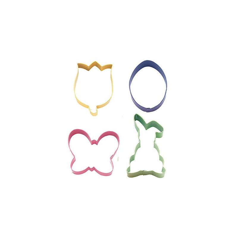 Wilton Hoppy Shapes 4-Piece Easter Cookie Cutter Set