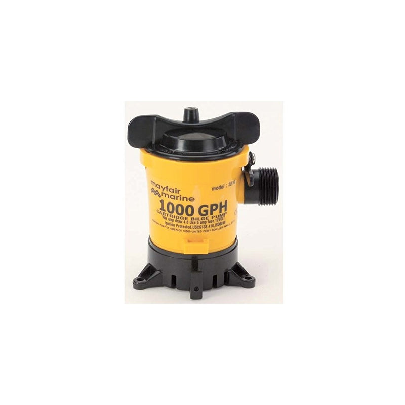 Johnson Pumps Of America 32102 Marine 1000 GPH Cartridge Style Bilge Pump