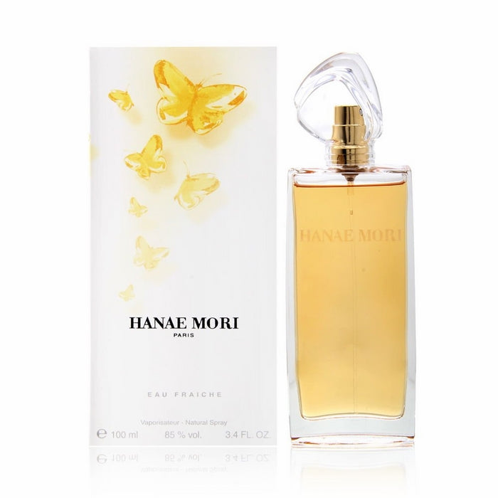 Hanae Mori by Hanae Mori for Women 3.4 oz Eau Fraiche Spray (Yellow Butterfly)