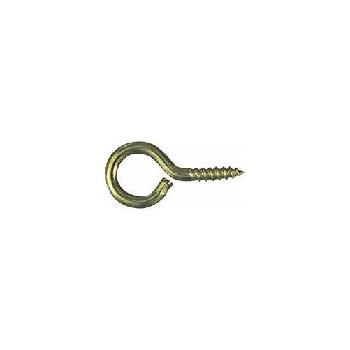 National Hardware N119-321 V2015 Screw Eyes in Solid Brass, 6 pack