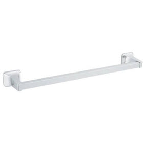 LIBERTY HARDWARE D2418PC Futura Collection, 18" Width, Polished Chrome, Towel bar