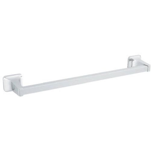 LIBERTY HARDWARE D2418PC Futura Collection, 18" Width, Polished Chrome, Towel bar