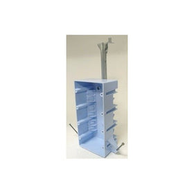 Electrical Box, 4 Gang, 55 cu. in., PVC