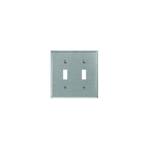 Jackson Deerfield 9PT102 Steel Toggle Wall Plate, Brushed Nickel Finish